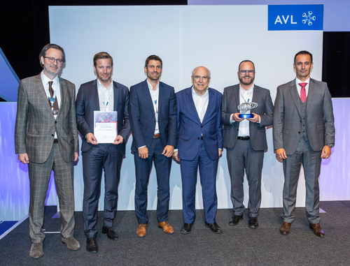 Imagen: Entrega del premio AVL Supplier Award 2020 a LAUDA (Copyright ©AVL List GmbH, Supplier Day 2021/Foto: Peter Riedler)